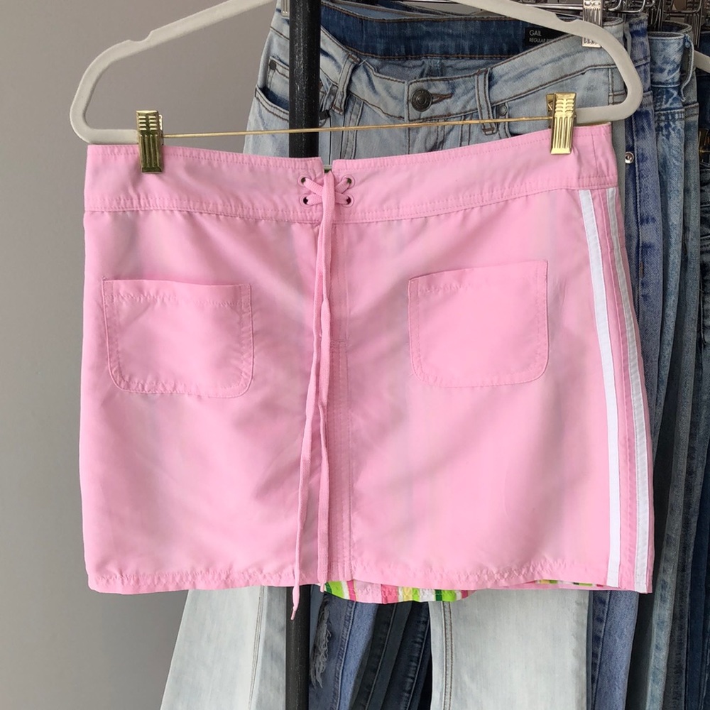 Reversible Watermelon/Pink Skirt